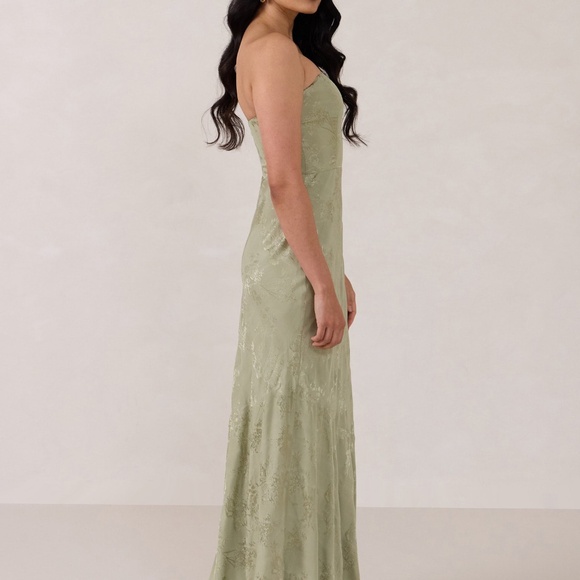 Park & Fifth Turner Dress Size XLXL / True Sage Jacquard - Picture 3 of 5